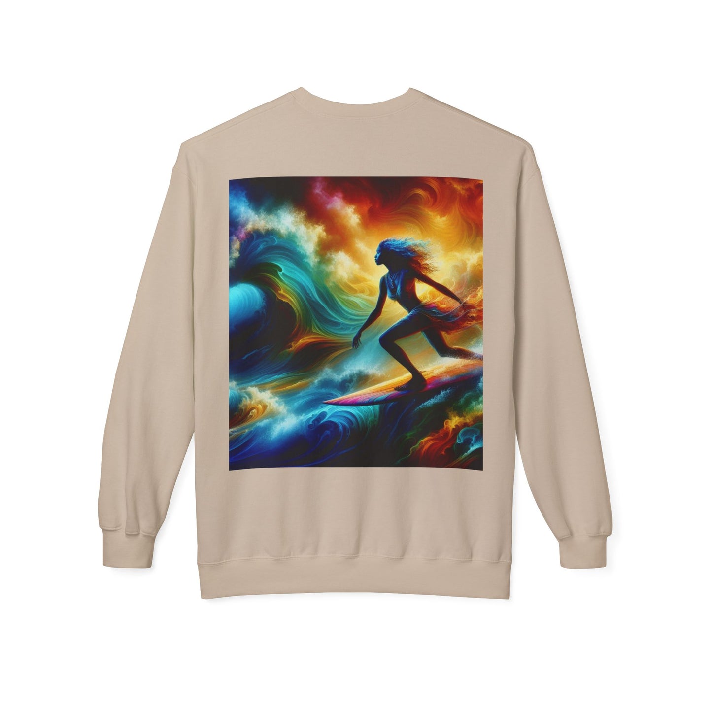 Juicy Clams Unisex Midweight Fleece Crewneck Sweatshirt (D018)