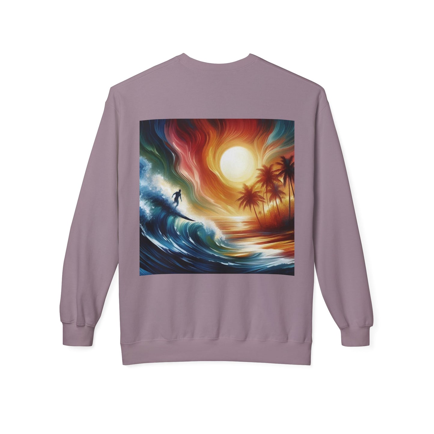 Juicy Clams Unisex Midweight Fleece Crewneck Sweatshirt (V036)