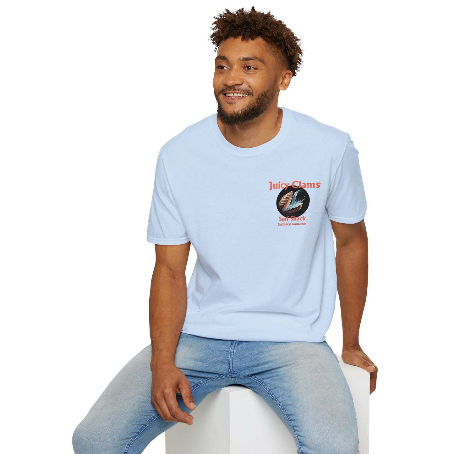 Juicy Clams Unisex Logo T-Shirt (L007)