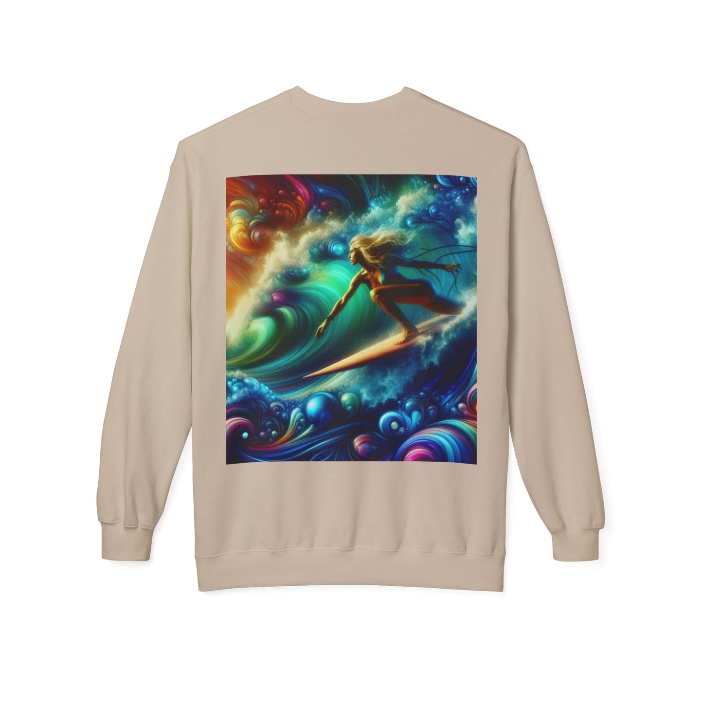 Juicy Clams Unisex Midweight Fleece Crewneck Sweatshirt (D010)