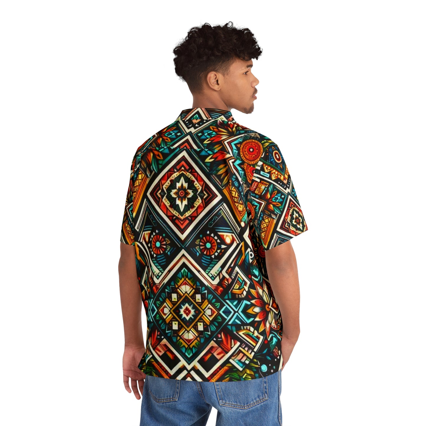 Juicy Clams Men's Hawaiian Shirt (1141)