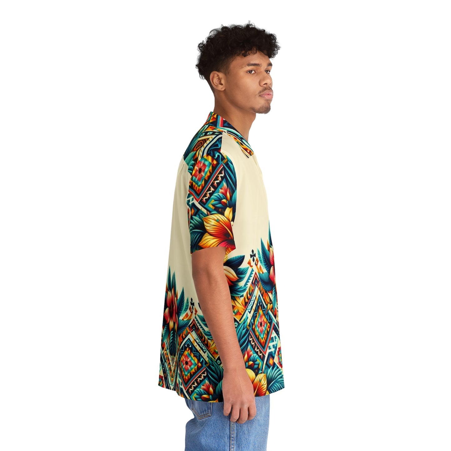 Juicy Clams Men's Hawaiian Shirt (H007)