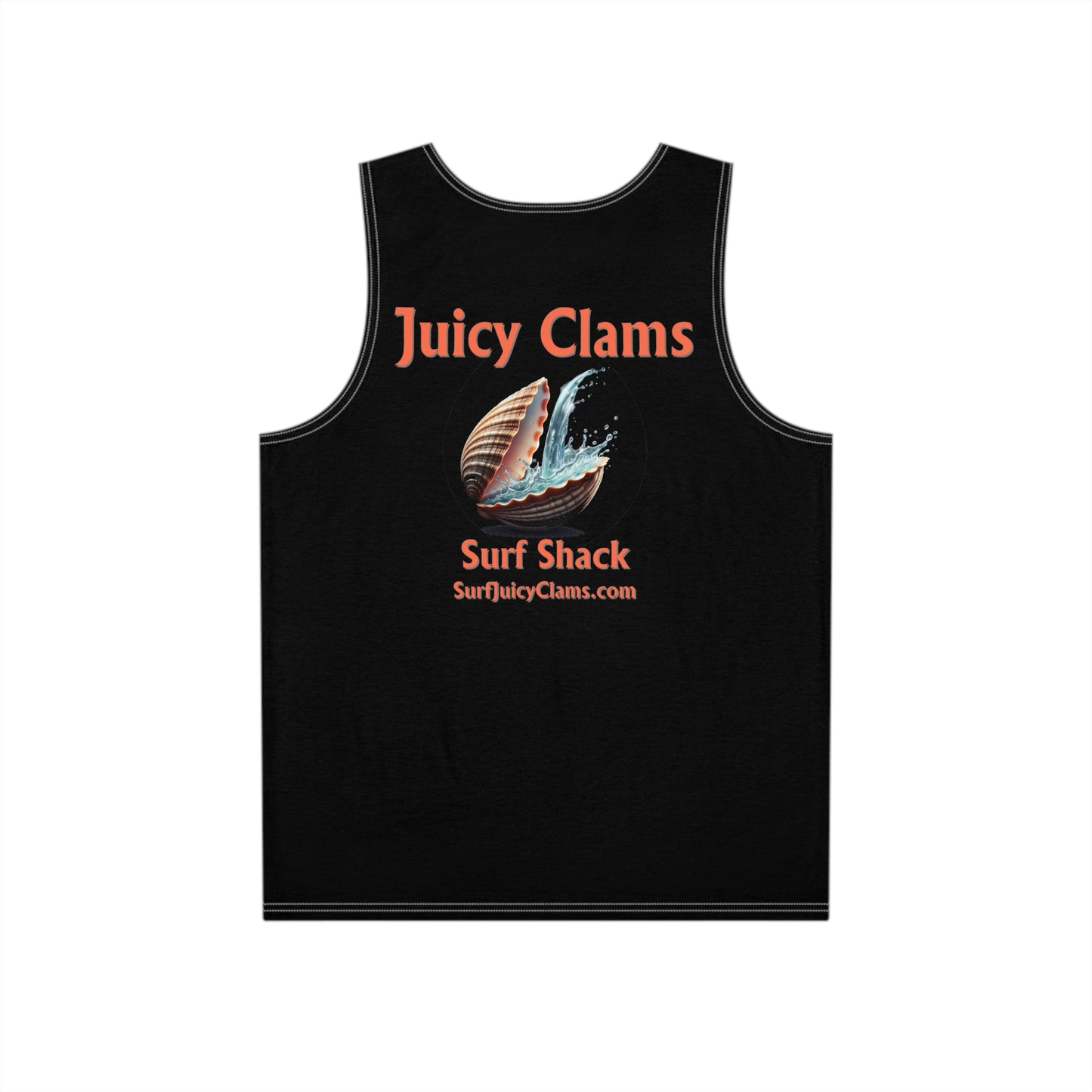 Juicy Clams Men's Logo Tank (A011)