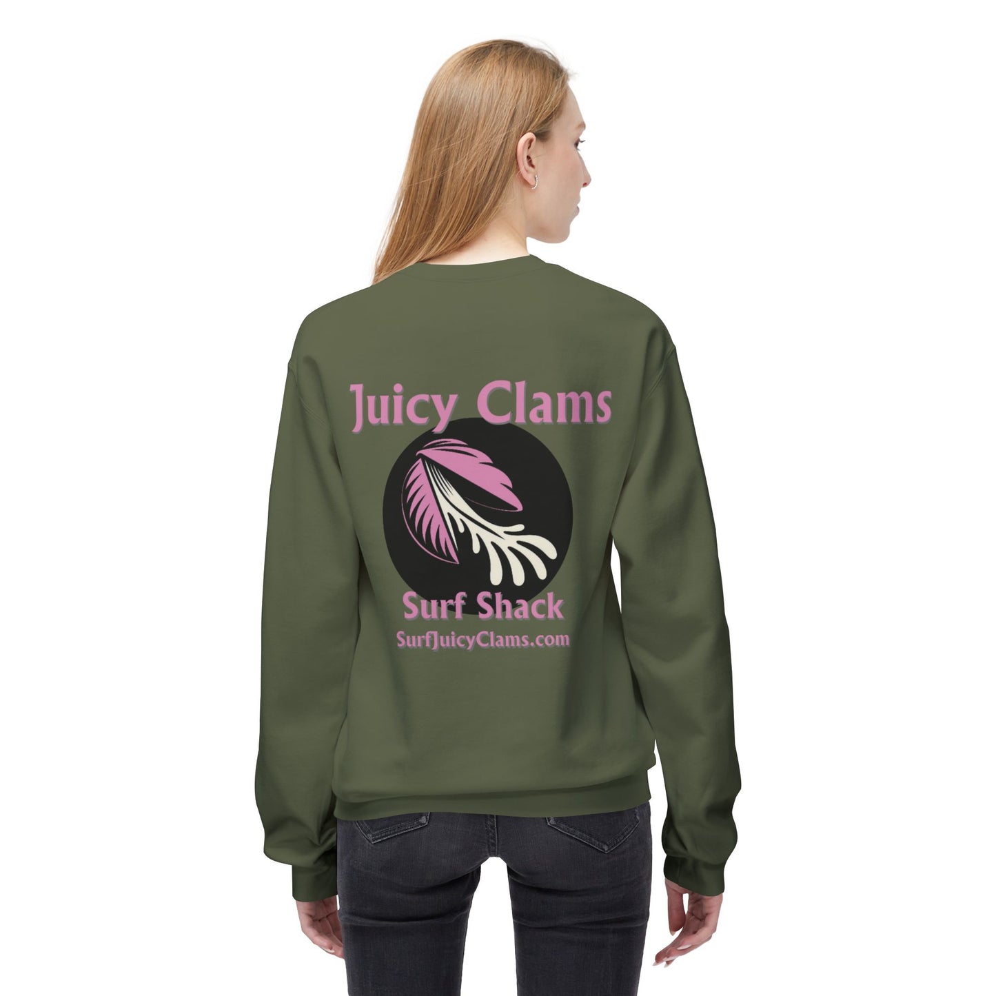 Juicy Clams Unisex Midweight Sweatshirt (A001)