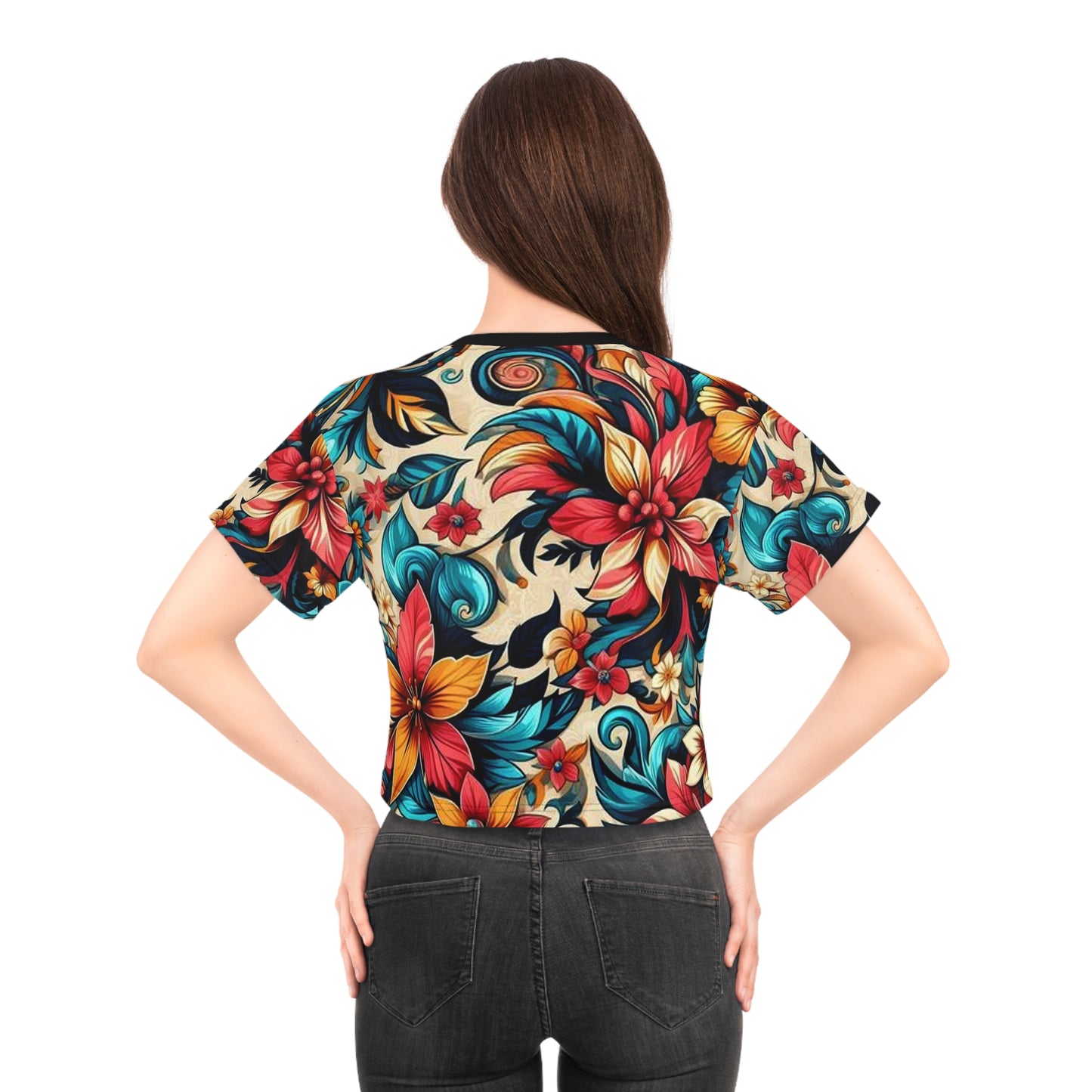 Juicy Clams Crop Top Tee (H057)