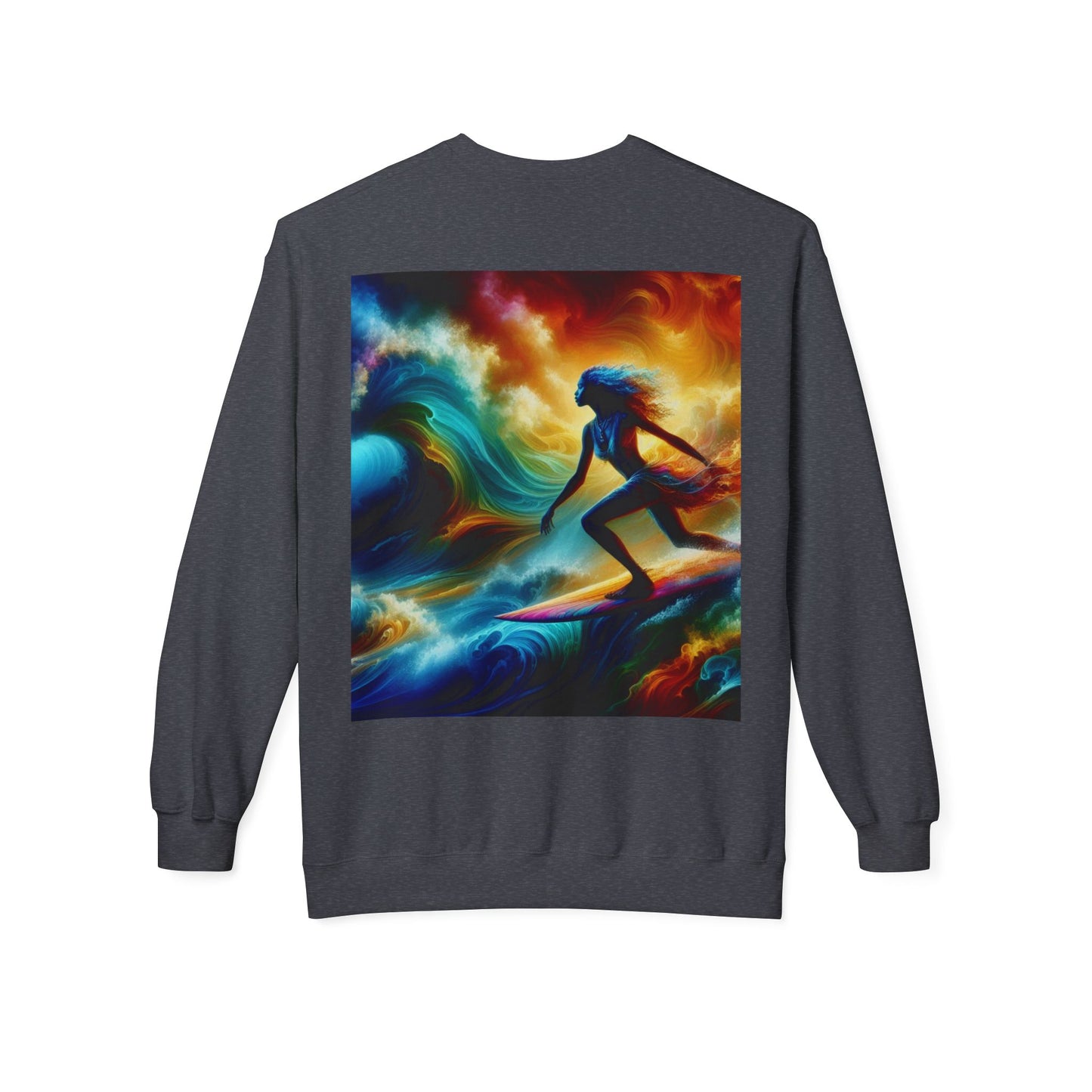 Juicy Clams Unisex Midweight Fleece Crewneck Sweatshirt (D018)