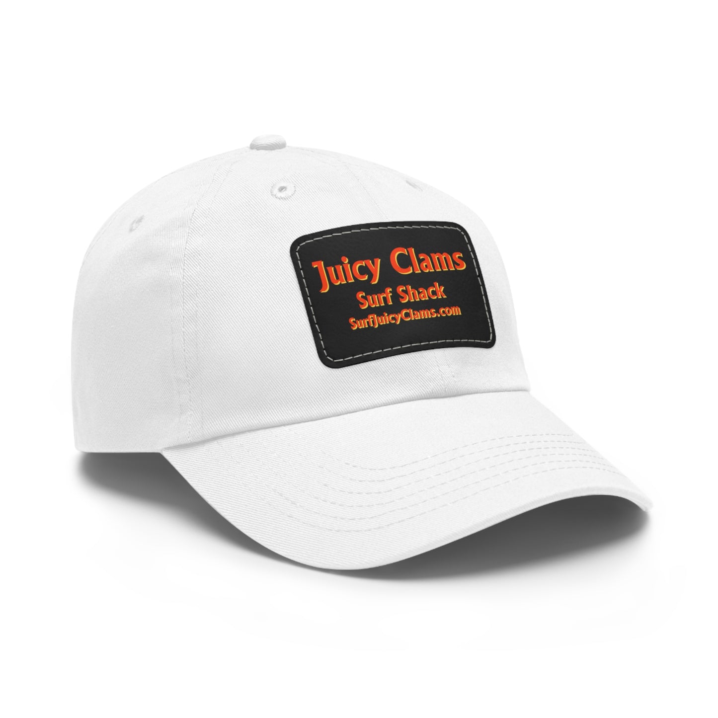 Juicy Clams Ball Cap with Black Patch