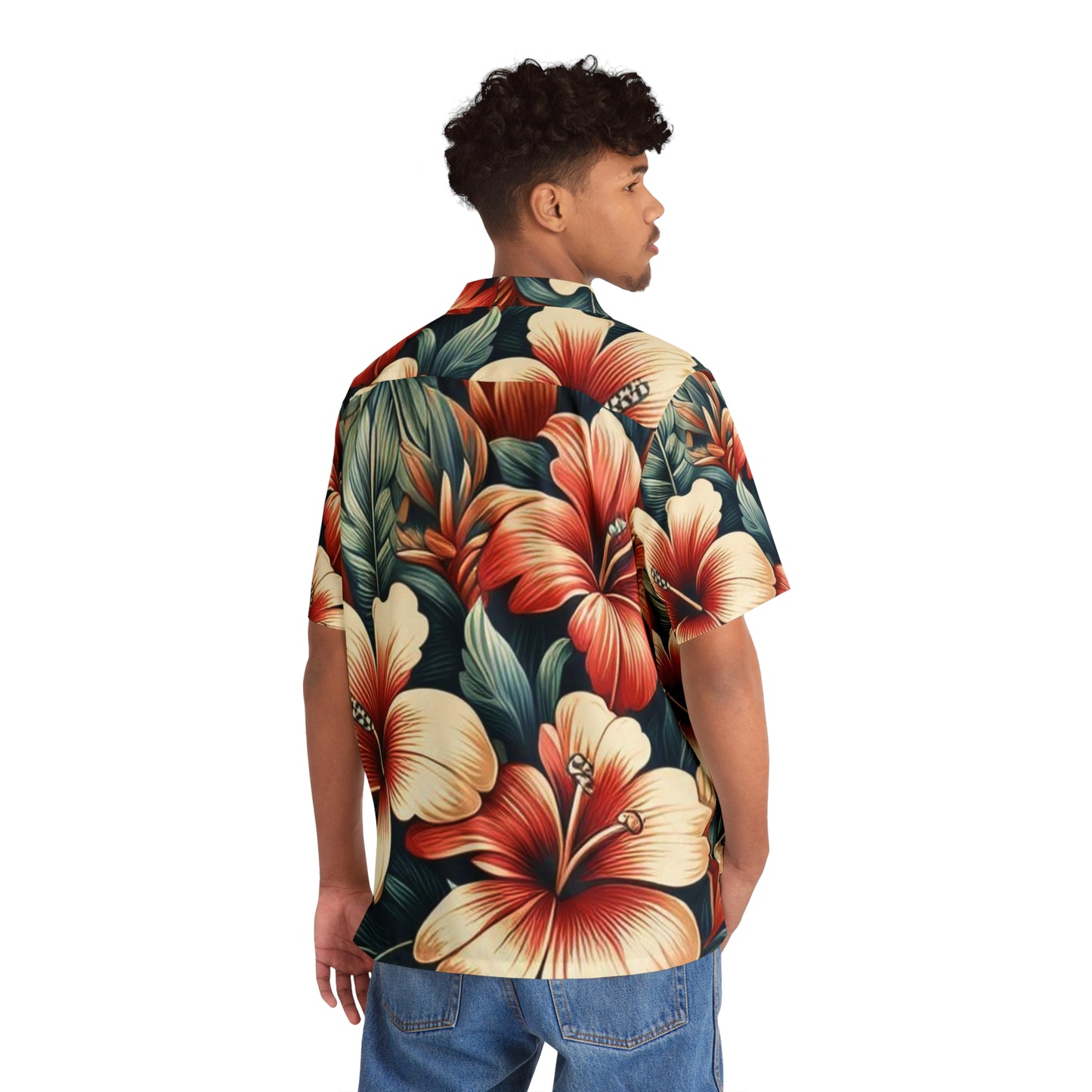 Juicy Clams Men's Hawaiian Shirt (1091)