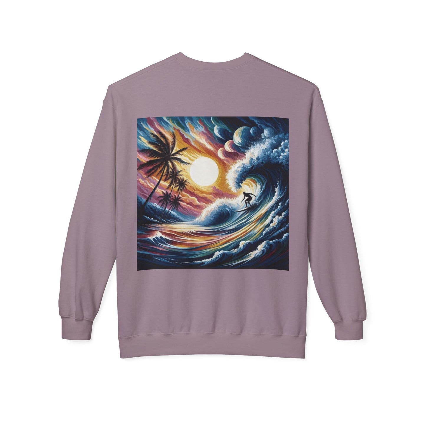 Juicy Clams Unisex Midweight Fleece Crewneck Sweatshirt (V035)