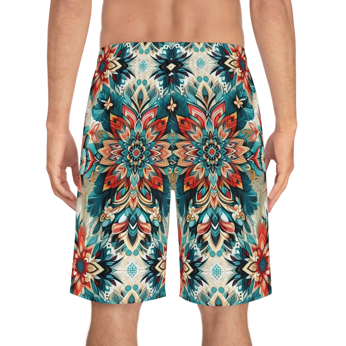 Juicy Clams Men's Board Shorts (H042)