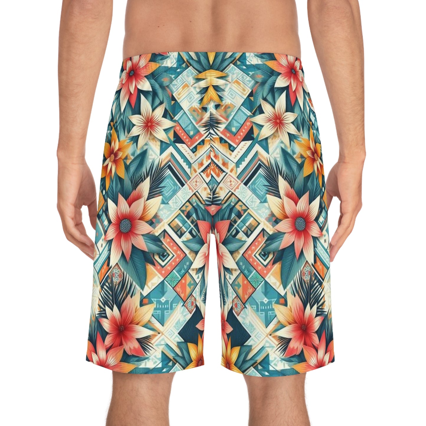 Juicy Clams Men's Board Shorts (1028)