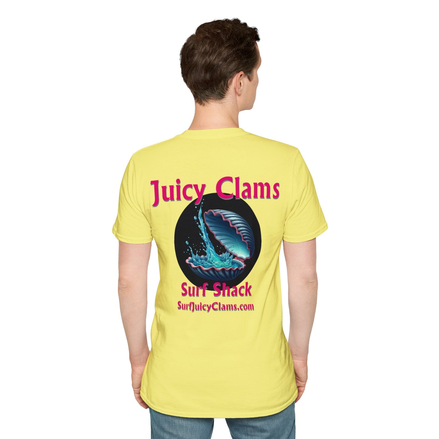 Juicy Clams Unisex Logo T-Shirt (L010)