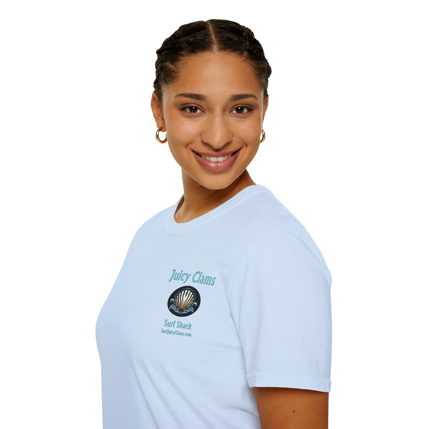 Juicy Clams Unisex Logo T-Shirt (L003)