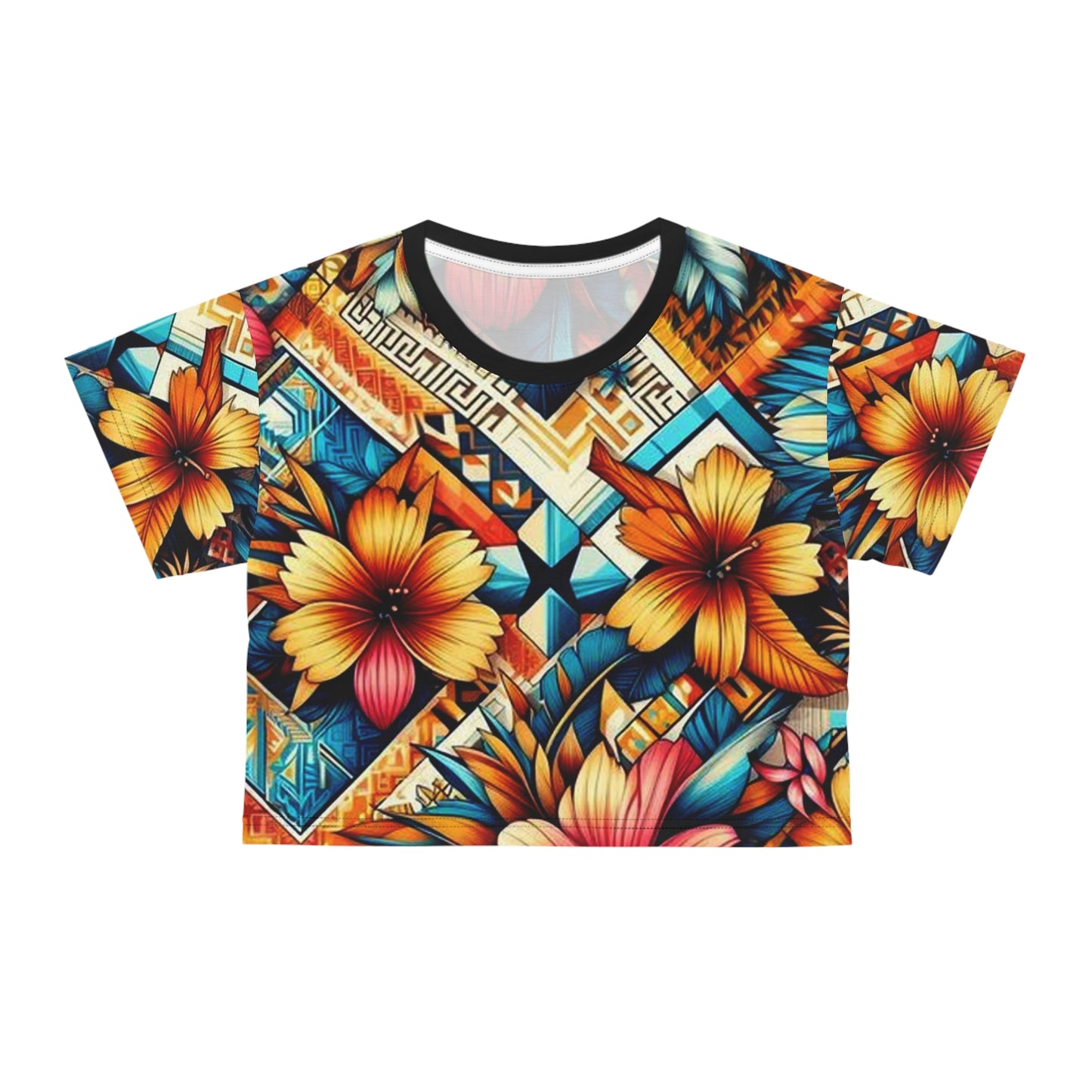 Juicy Clams Crop Top Tee (H162)