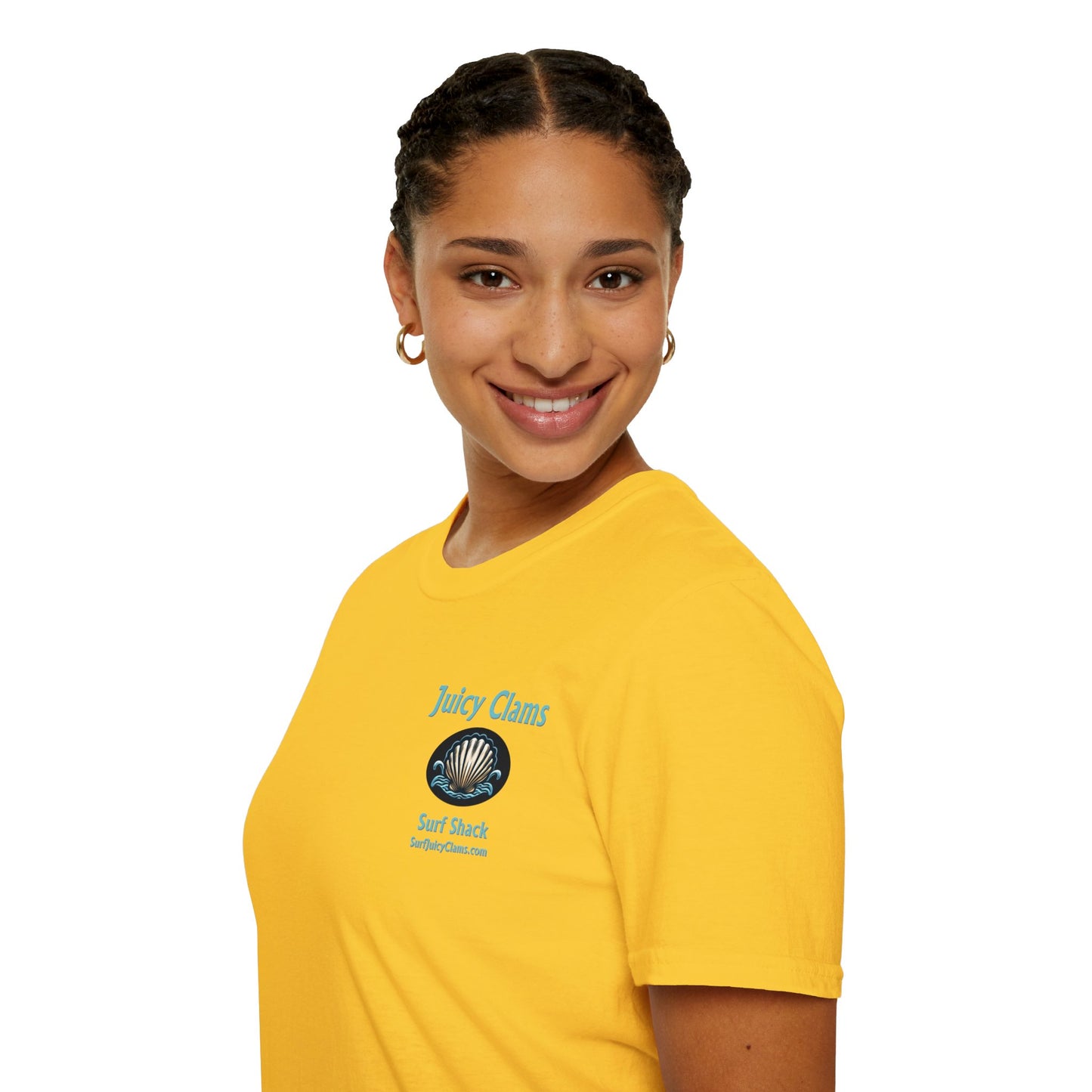 Juicy Clams Unisex Logo T-Shirt (L003)