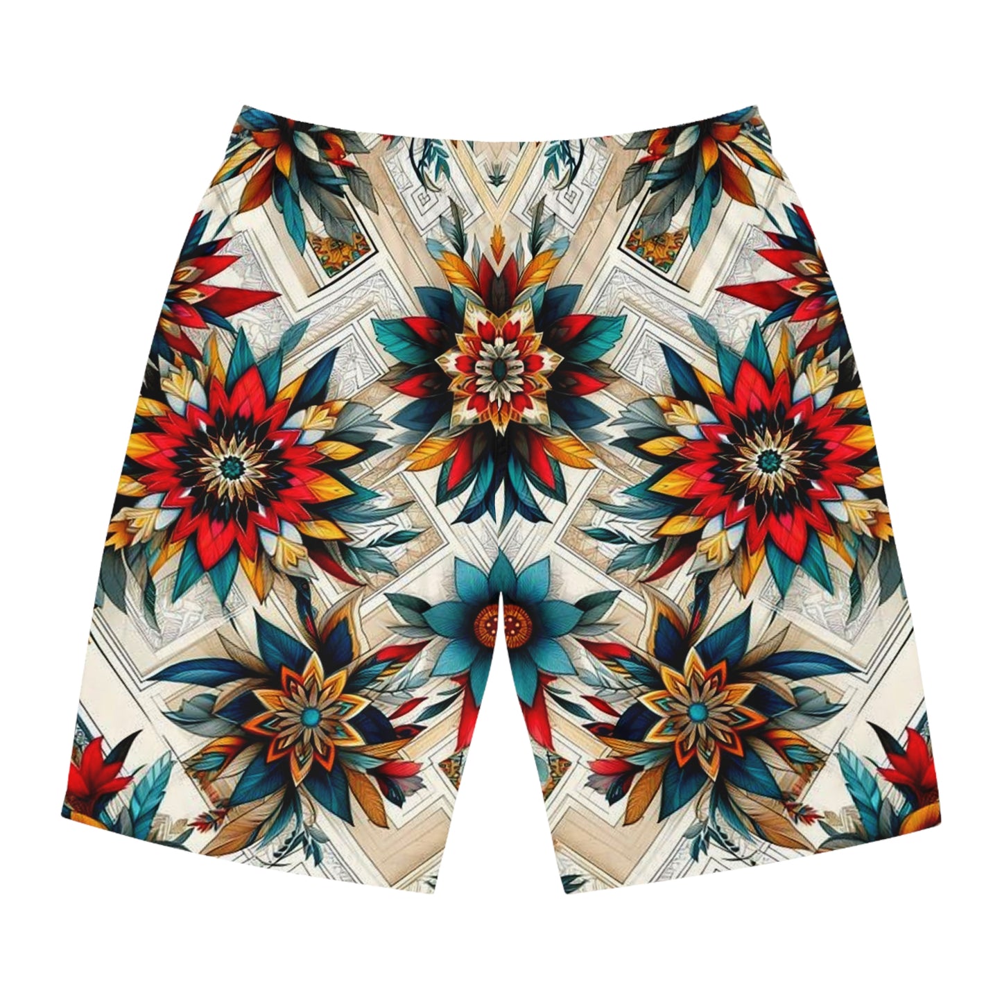 Juicy Clams Men's Board Shorts (H054)