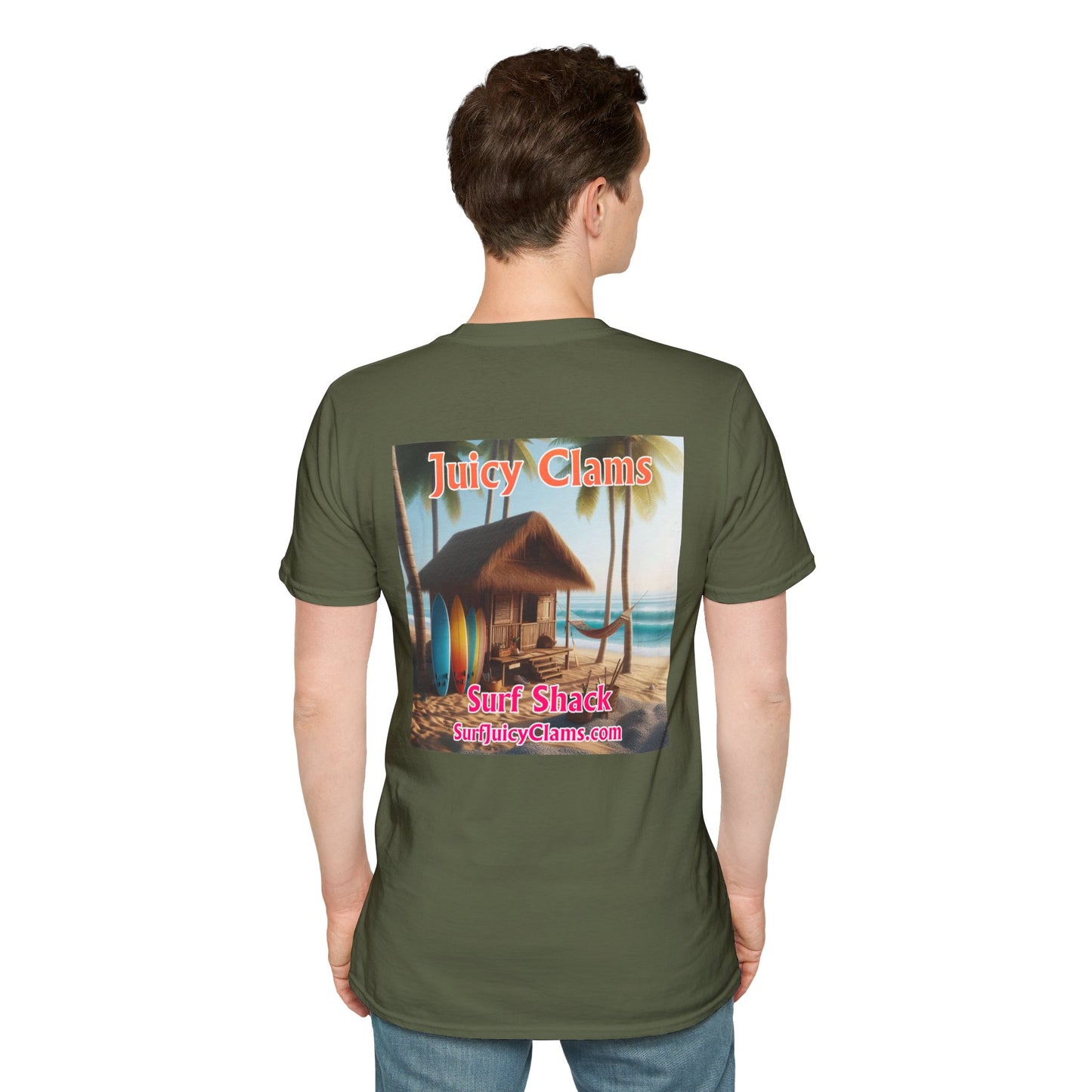 Juicy Clams Unisex Logo T-Shirt (S004)