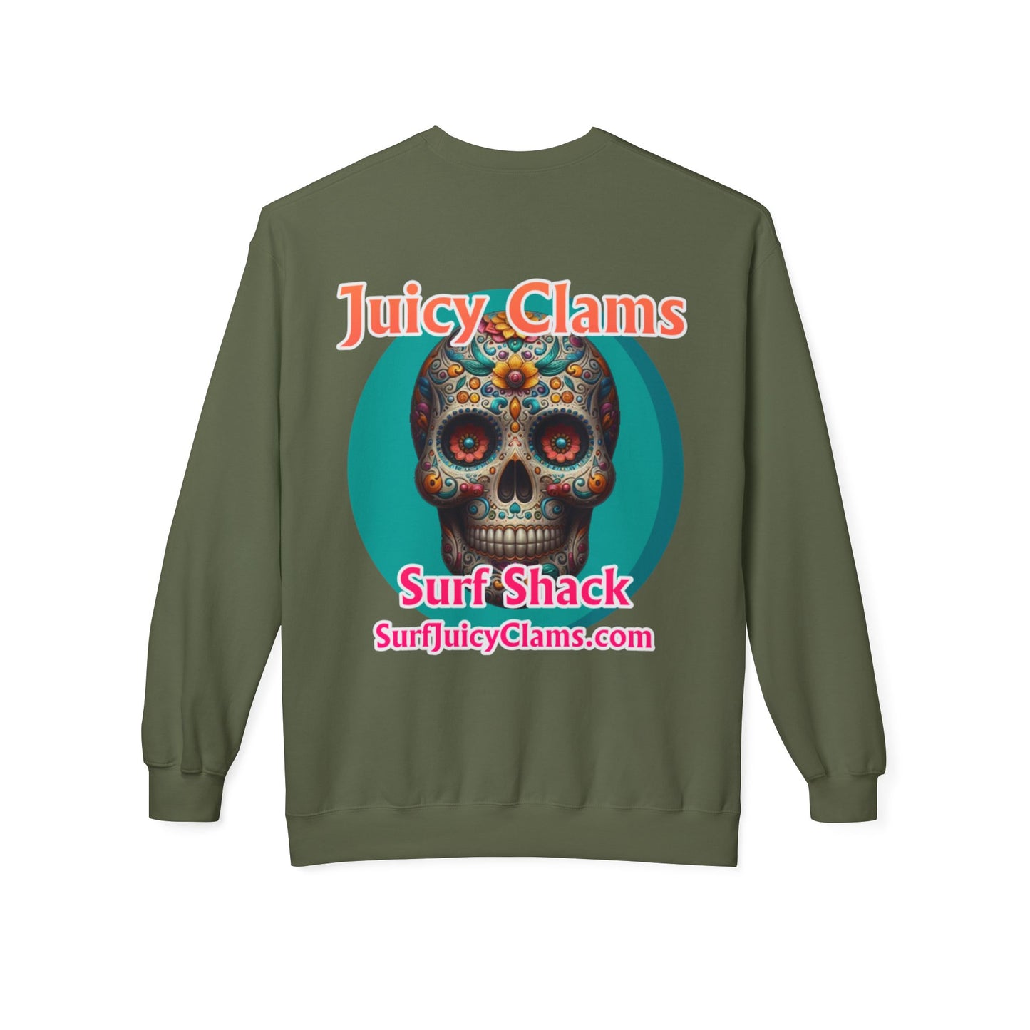 Juicy Clams Unisex Midweight Sweatshirt (A022)