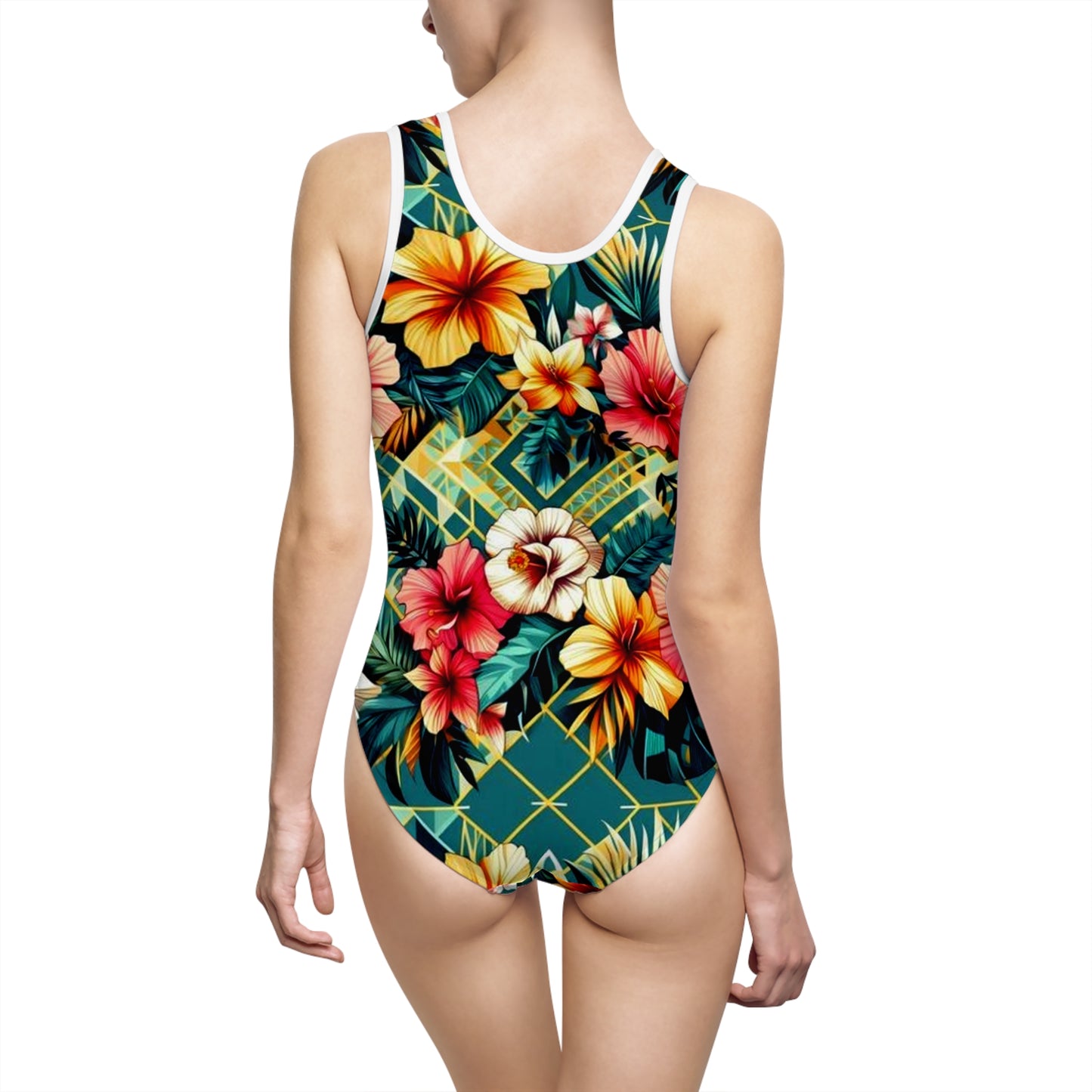 Juicy Clams Classic One-Piece Swimsuit (H059)
