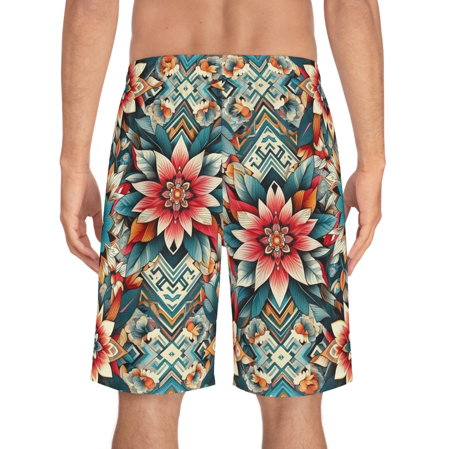 Juicy Clams Men's Board Shorts (1024)