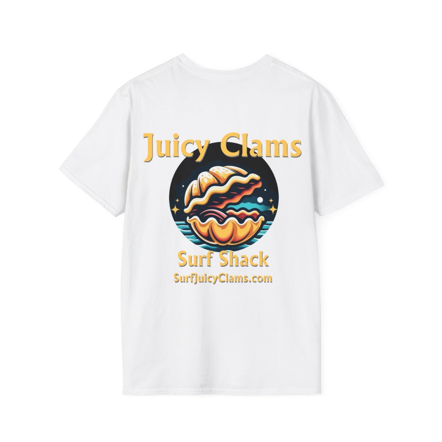 Juicy Clams Unisex Logo T-Shirt (L008)