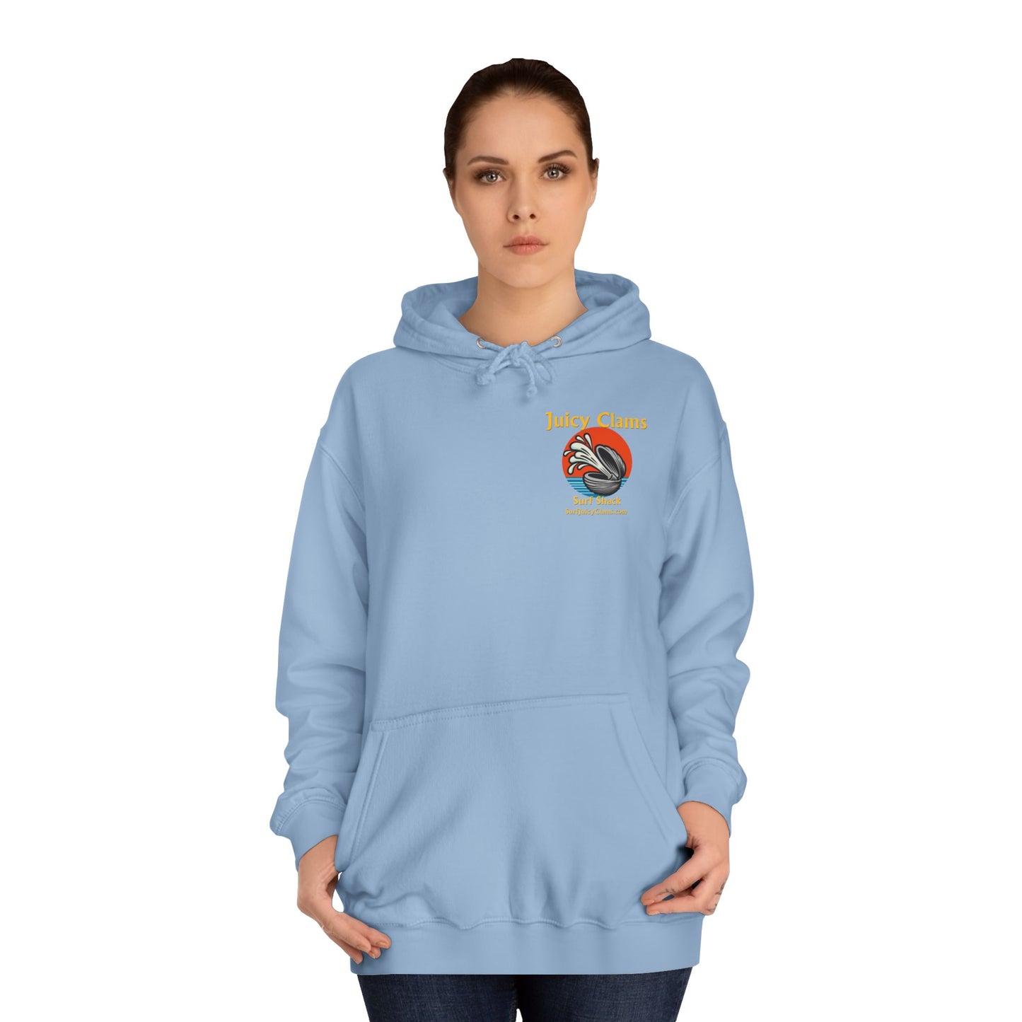 Juicy Clams Unisex College Hoodie (L005)