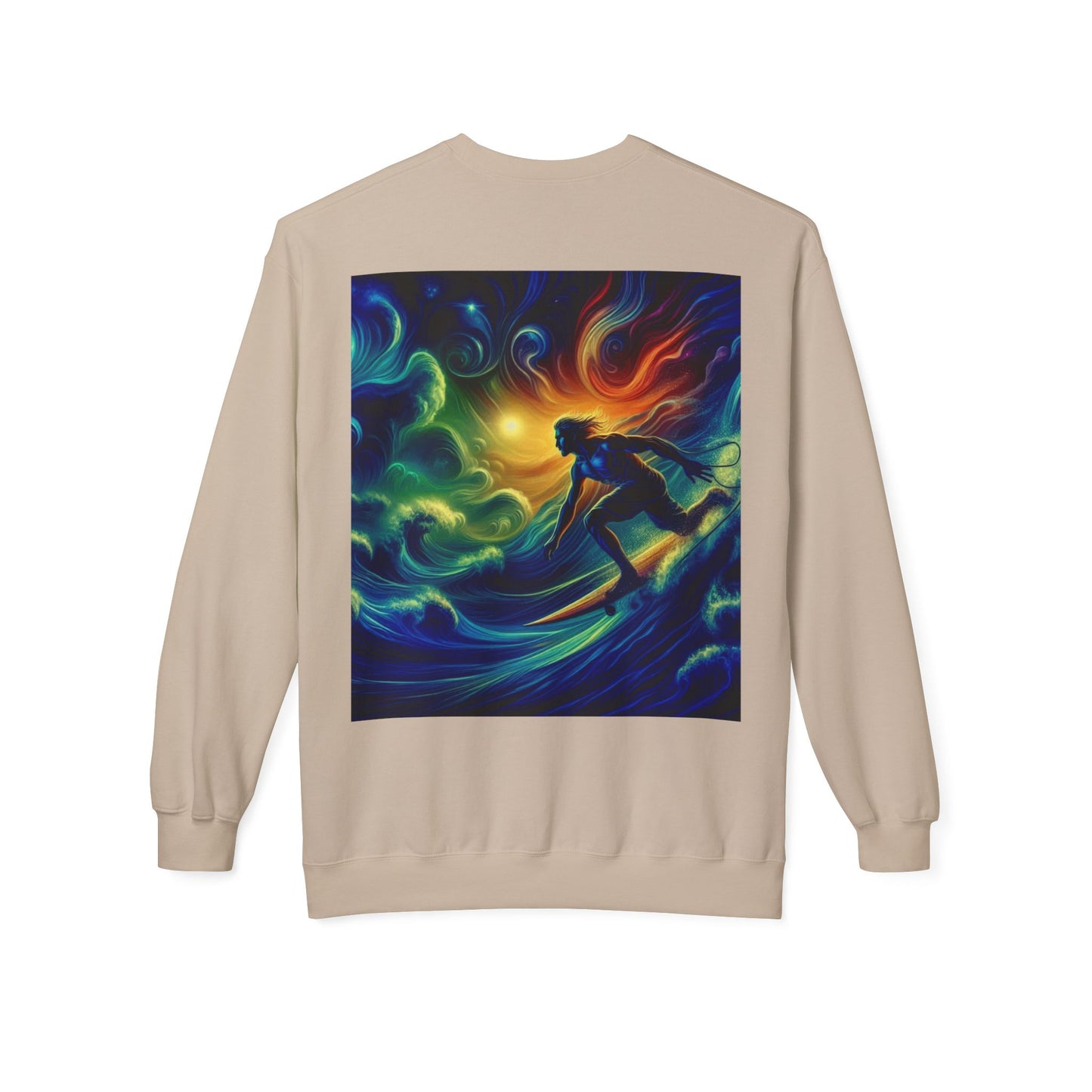 Juicy Clams Unisex Midweight Fleece Crewneck Sweatshirt (D028)