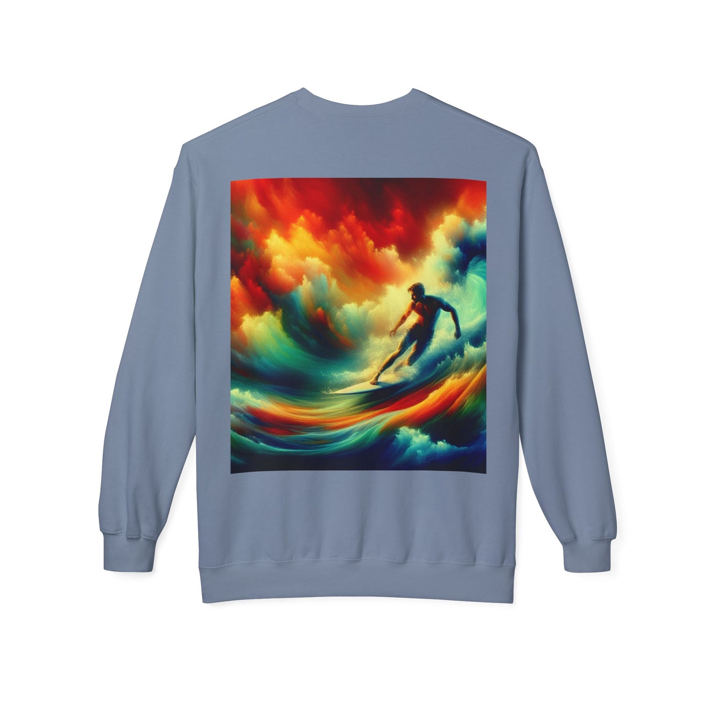 Juicy Clams Unisex Midweight Fleece Crewneck Sweatshirt (D031)