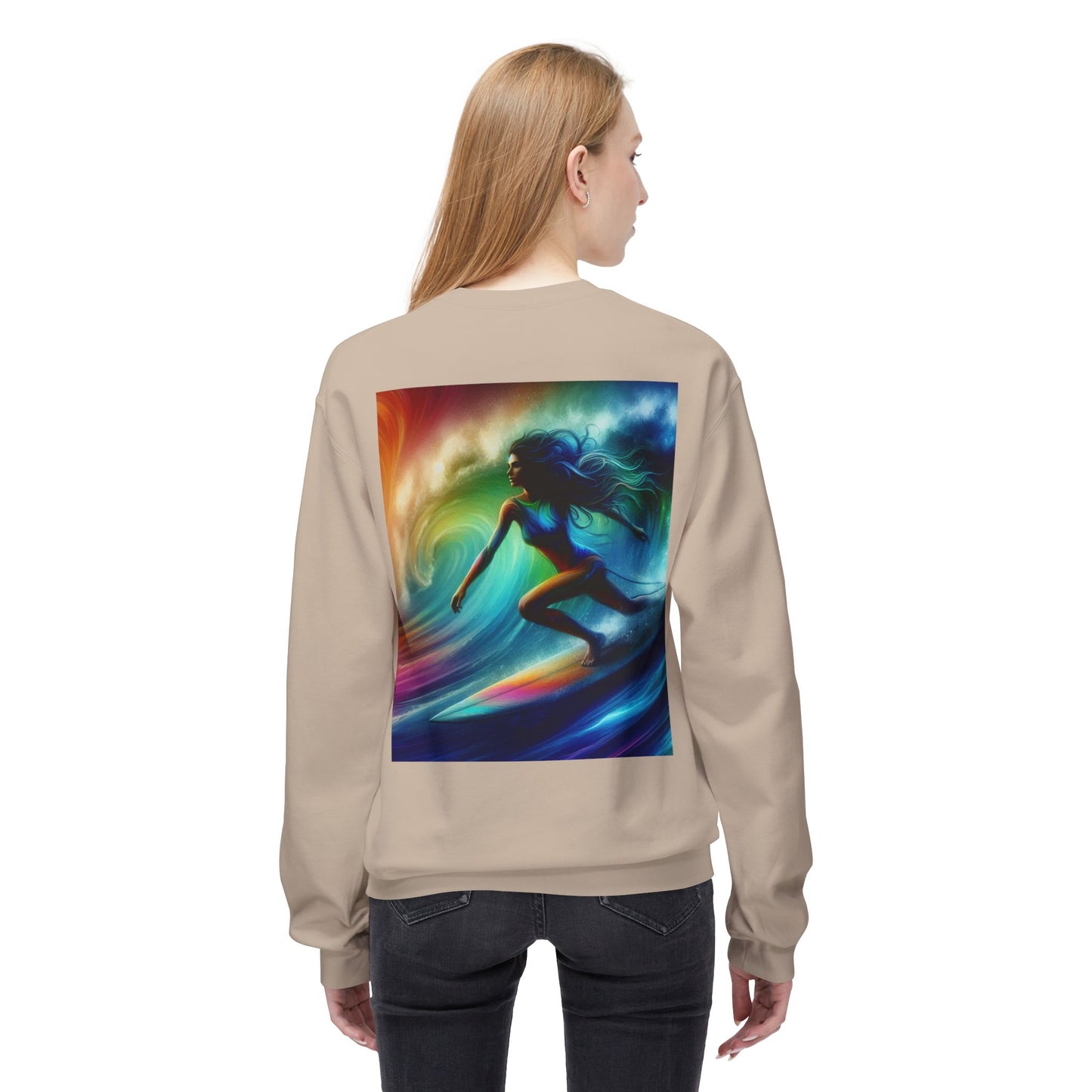 Juicy Clams Unisex Midweight Fleece Crewneck Sweatshirt (D036)