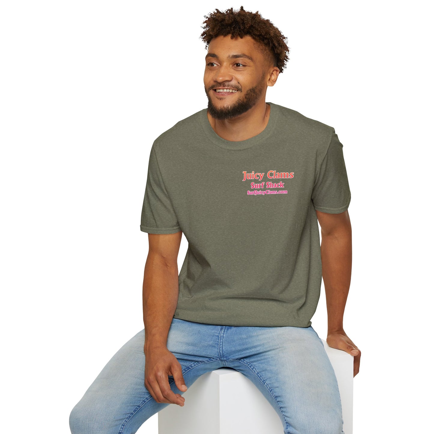 Juicy Clams Vintage Unisex T-Shirt (V100)