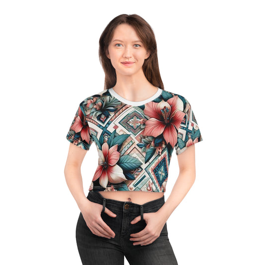 Juicy Clams Crop Top Tee (H165)