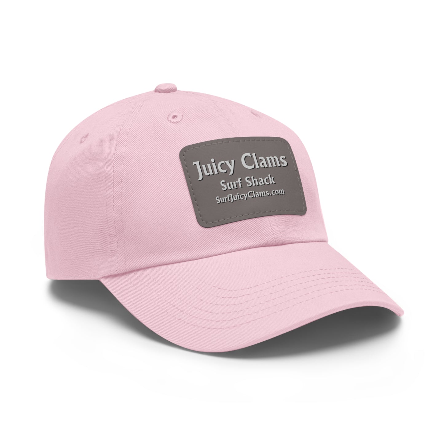 Juicy Clams Ball Cap with Grey Patch