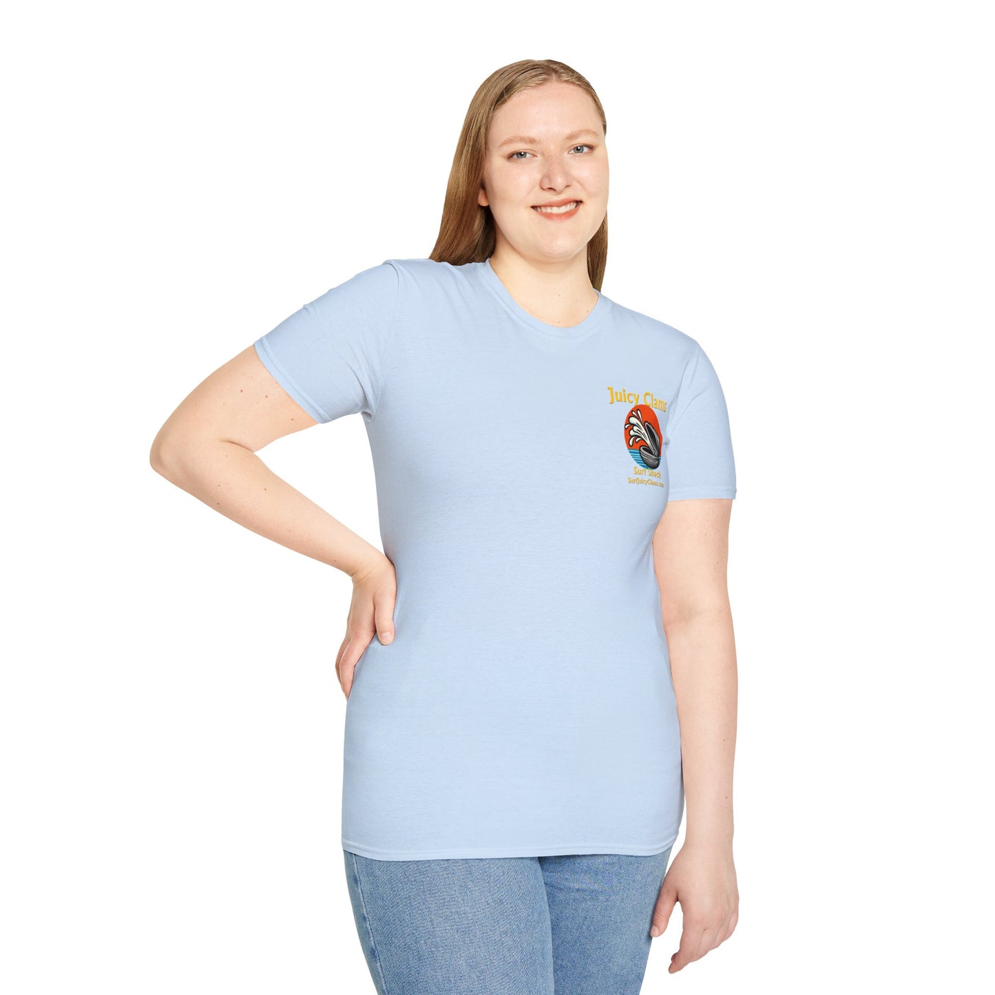 Juicy Clams Unisex Logo T-Shirt (L005)