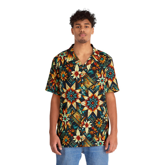 Juicy Clams Men's Hawaiian Shirt (1053)
