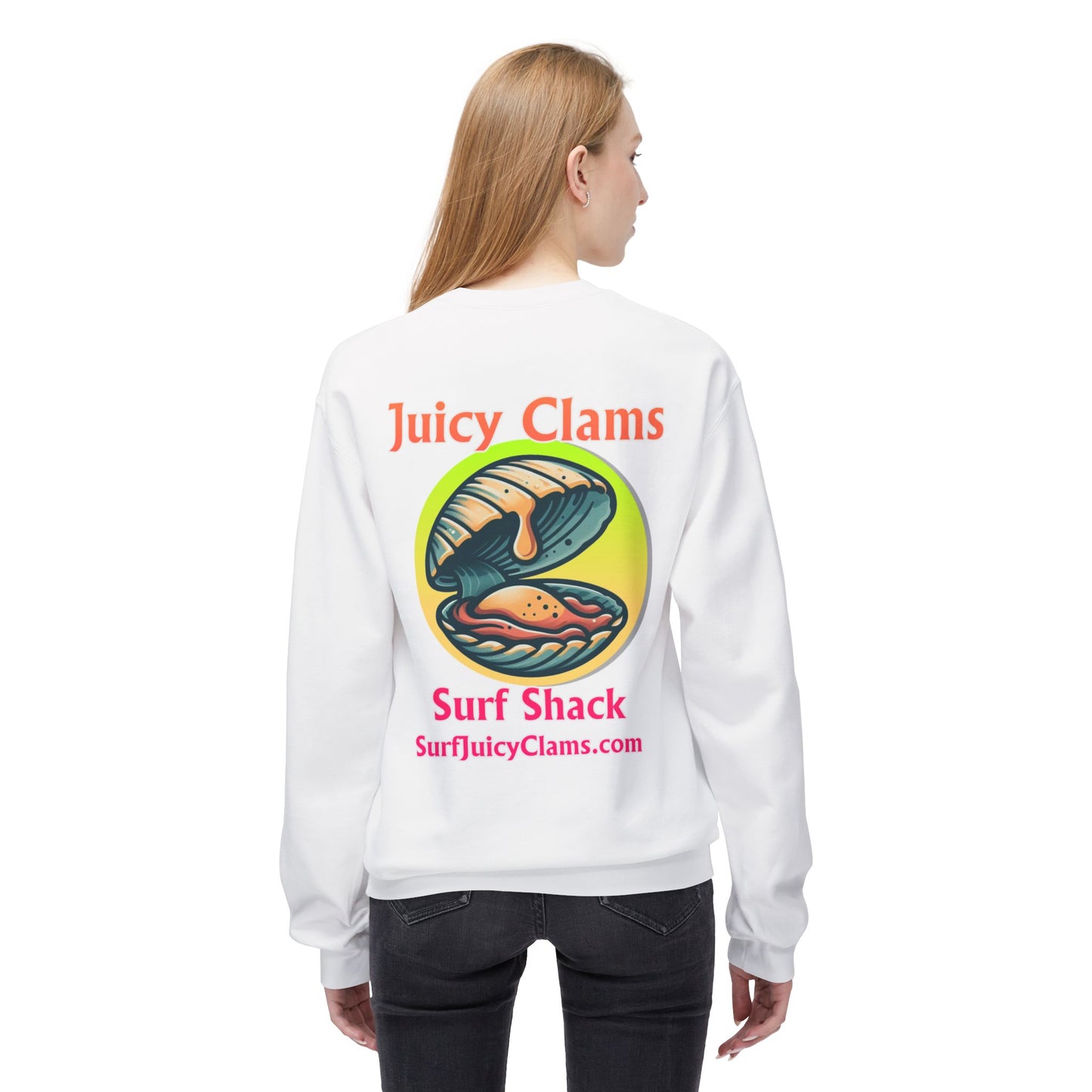 Juicy Clams Unisex Midweight Sweatshirt (A020)
