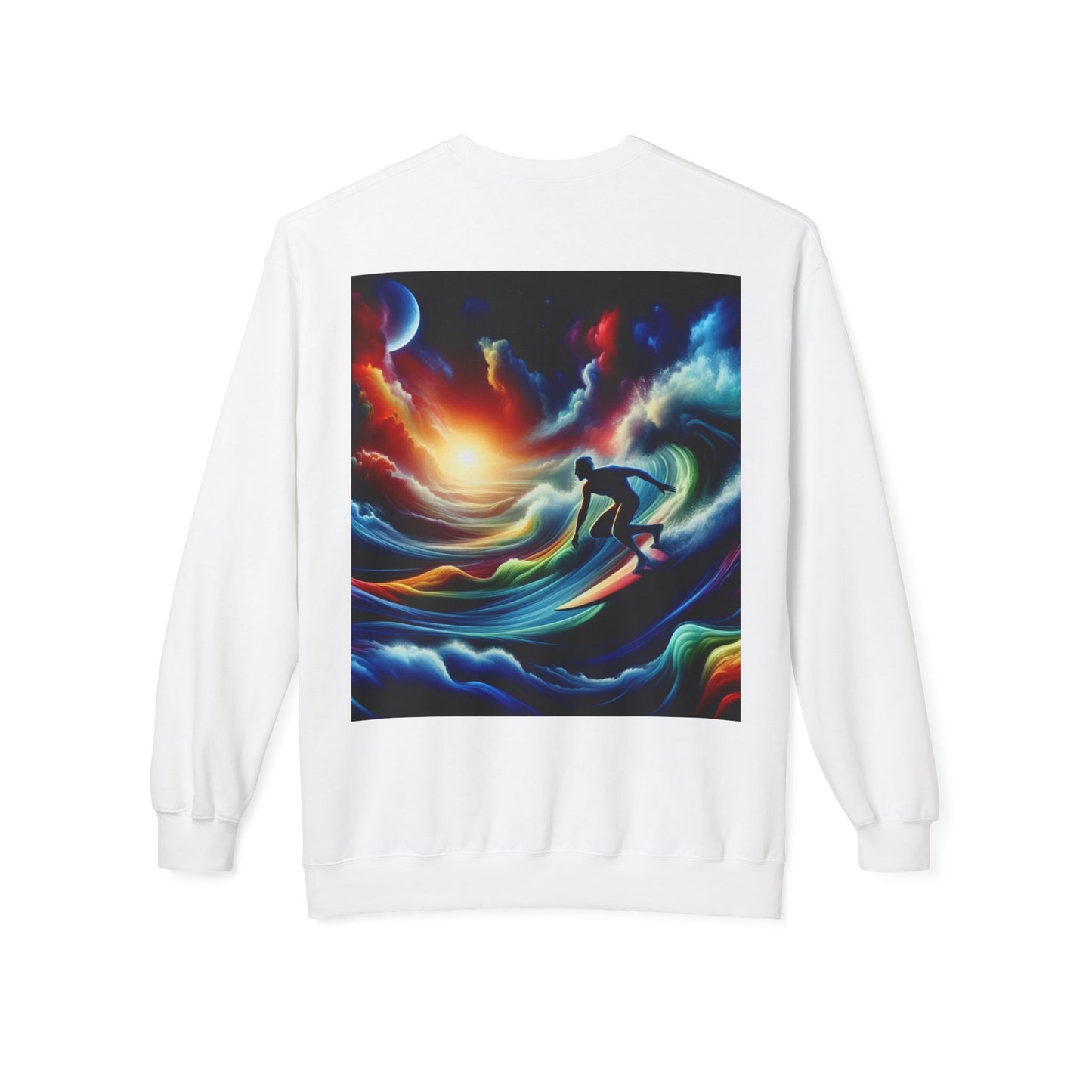 Juicy Clams Unisex Midweight Fleece Crewneck Sweatshirt (D032)