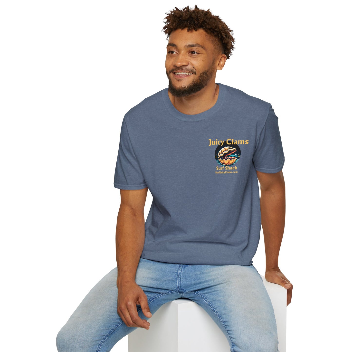 Juicy Clams Unisex Logo T-Shirt (L008)