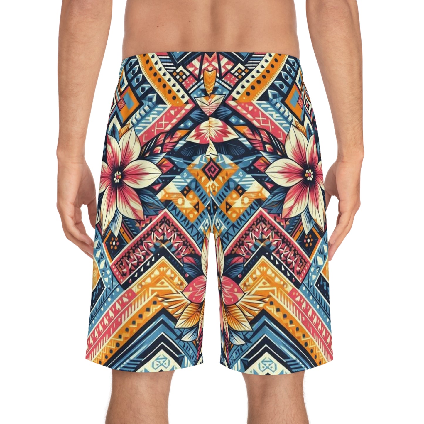 Juicy Clams Men's Board Shorts (1004)