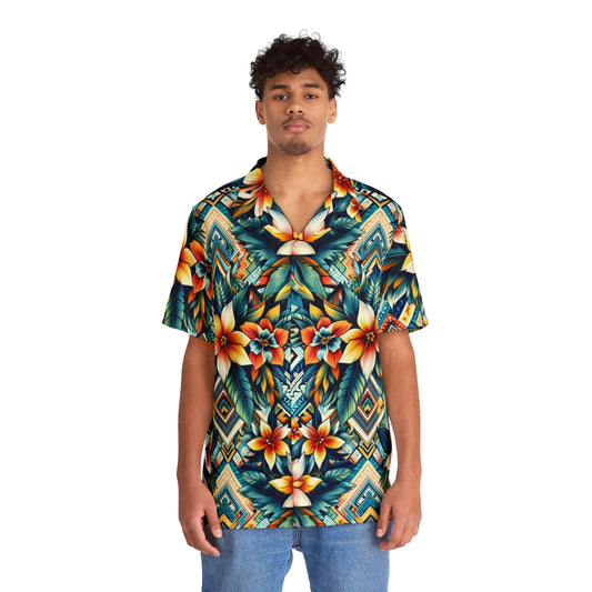 Juicy Clams Men's Hawaiian Shirt (1076)