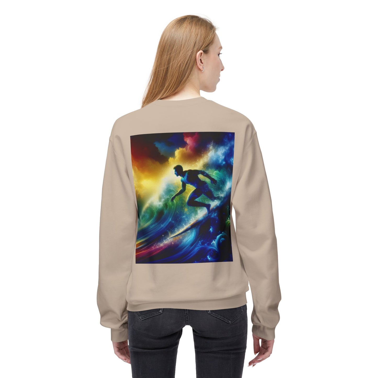 Juicy Clams Unisex Midweight Fleece Crewneck Sweatshirt (D037)