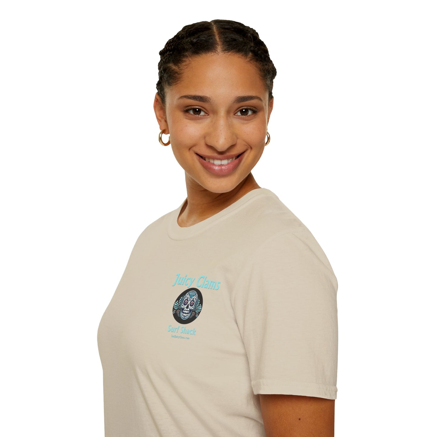 Juicy Clams Unisex Logo T-Shirt (L006)