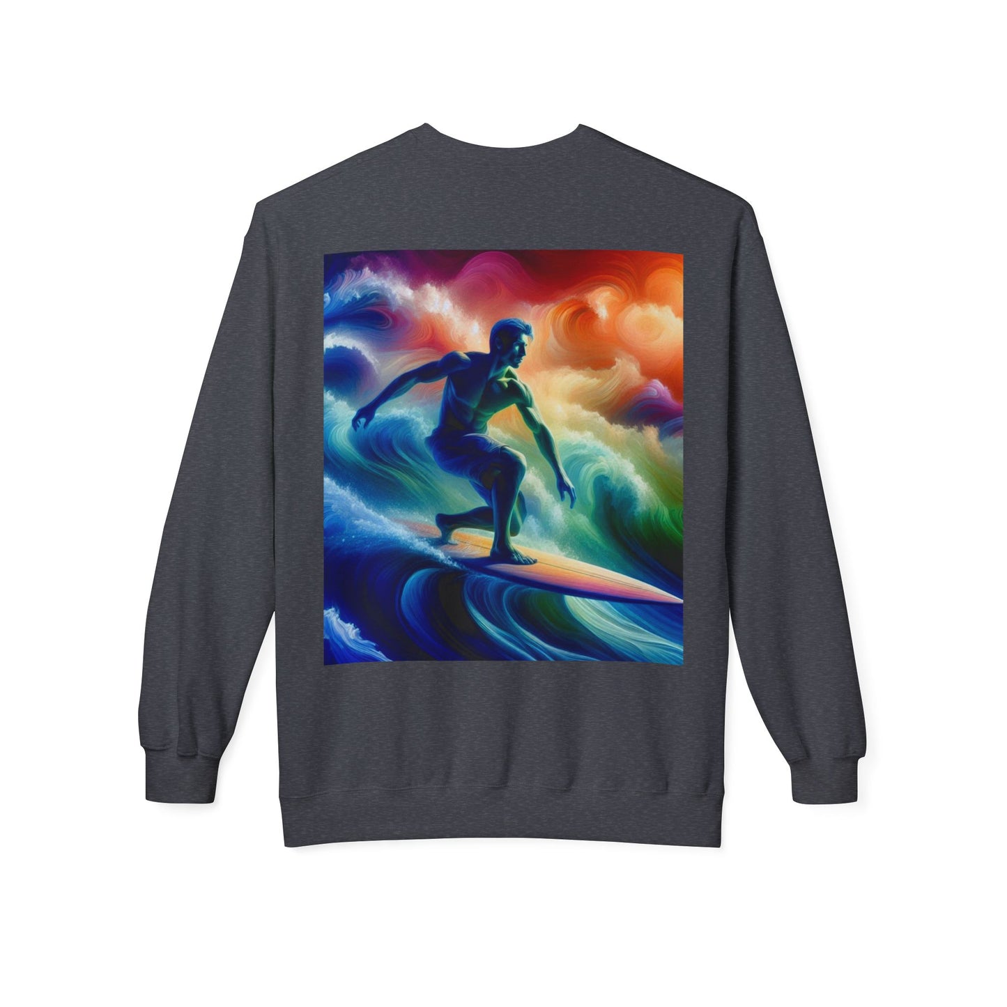 Juicy Clams Unisex Midweight Fleece Crewneck Sweatshirt (D015)