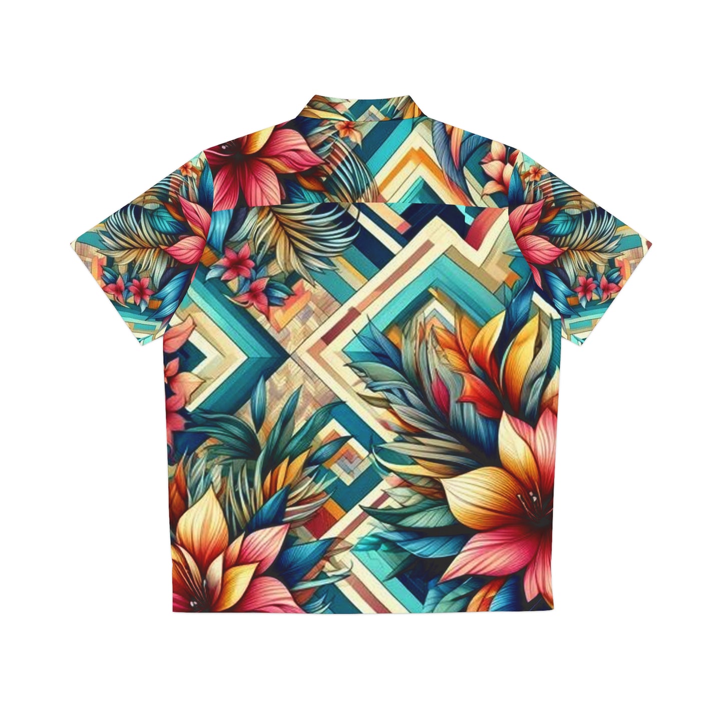 Juicy Clams Men's Hawaiian Shirt (1016)
