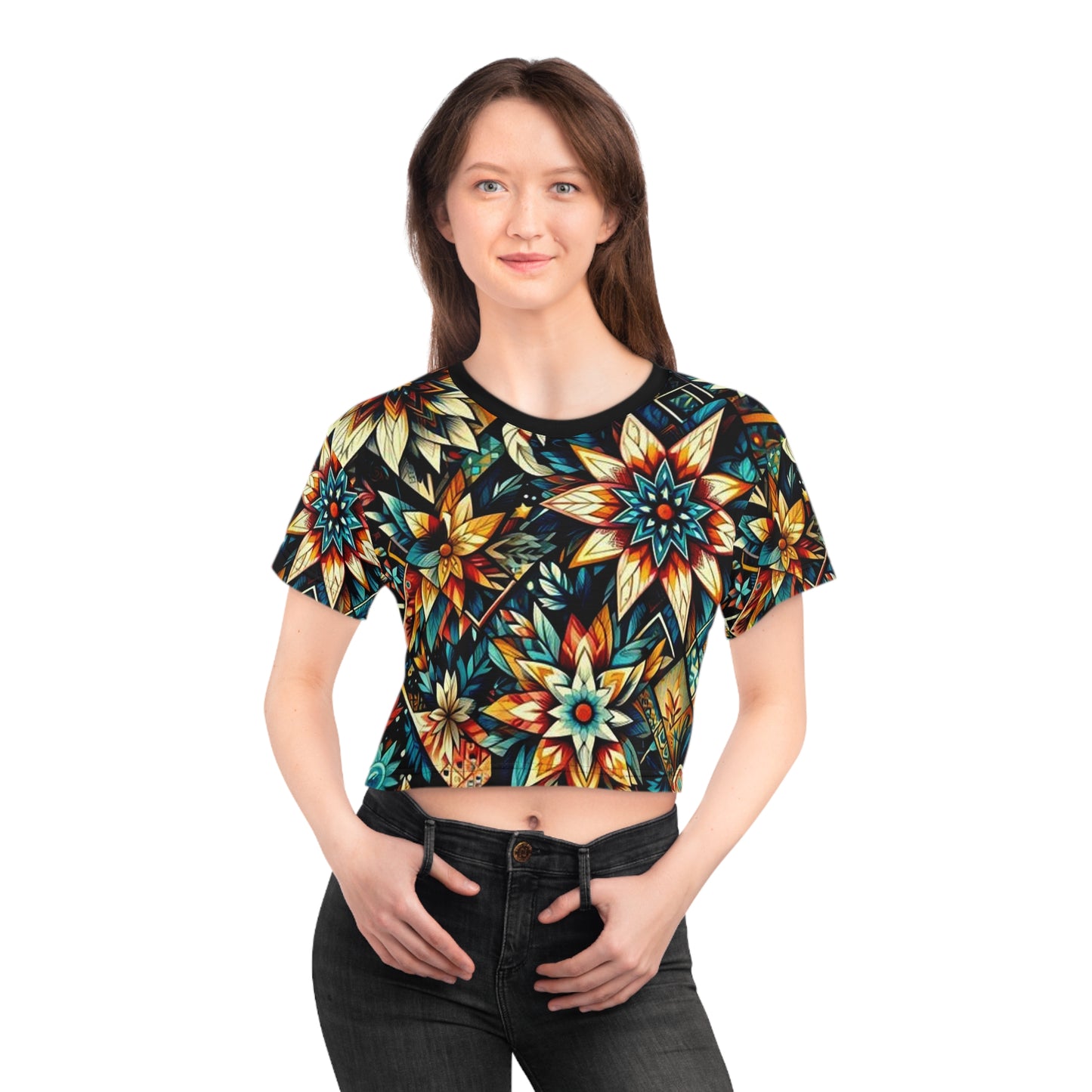 Juicy Clams Crop Top Tee (H053)