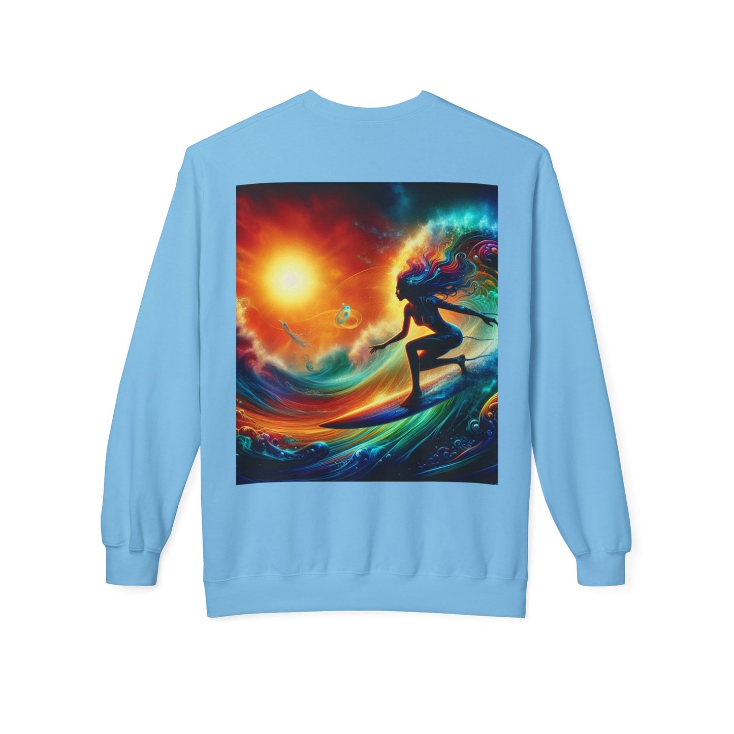 Juicy Clams Unisex Midweight Fleece Crewneck Sweatshirt (D033)