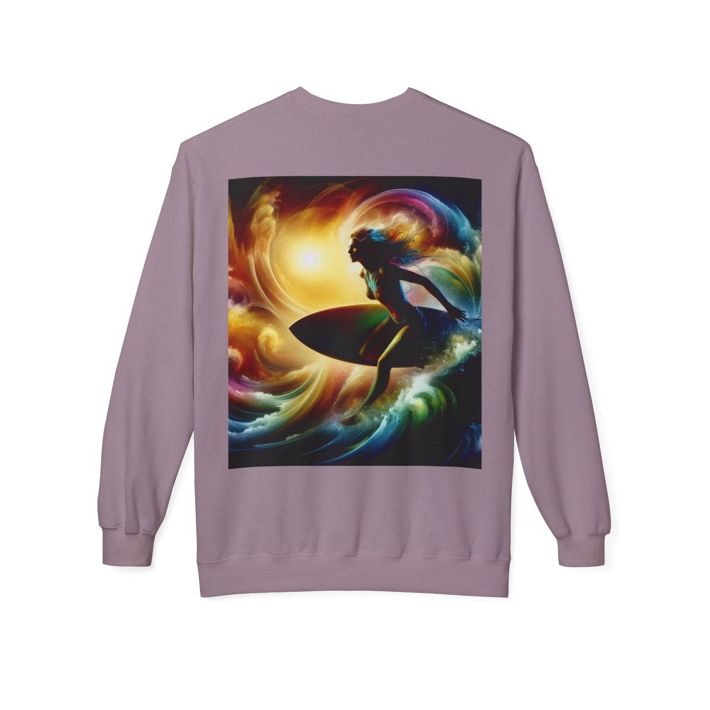 Juicy Clams Unisex Midweight Fleece Crewneck Sweatshirt (D008)