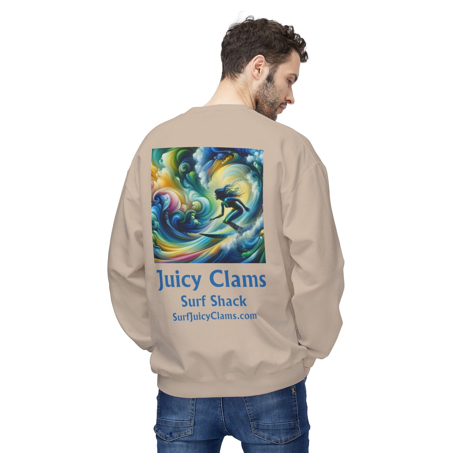 Juicy Clams Unisex Midweight Sweatshirt (A202)