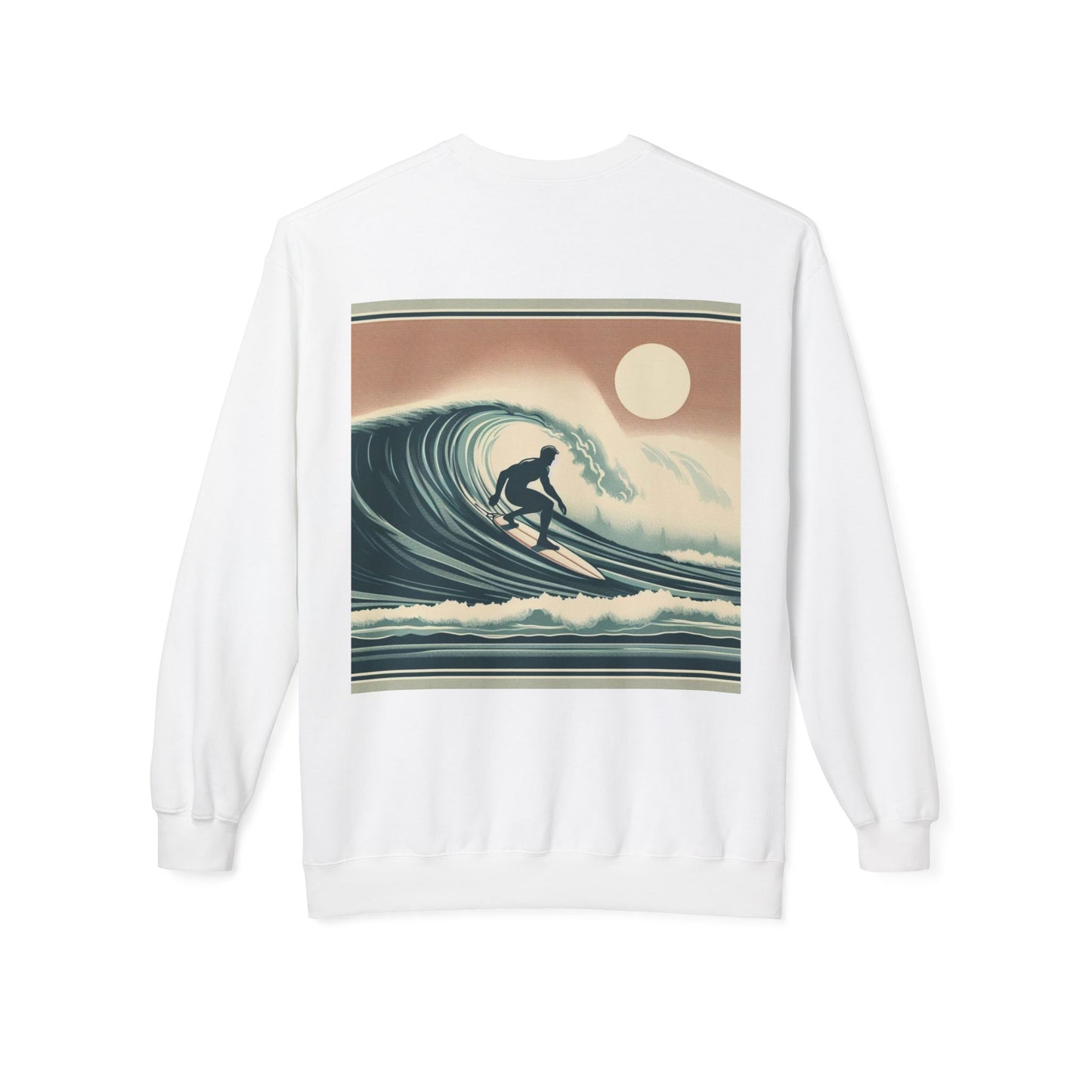 Juicy Clams Unisex Midweight Fleece Crewneck Sweatshirt (V041)