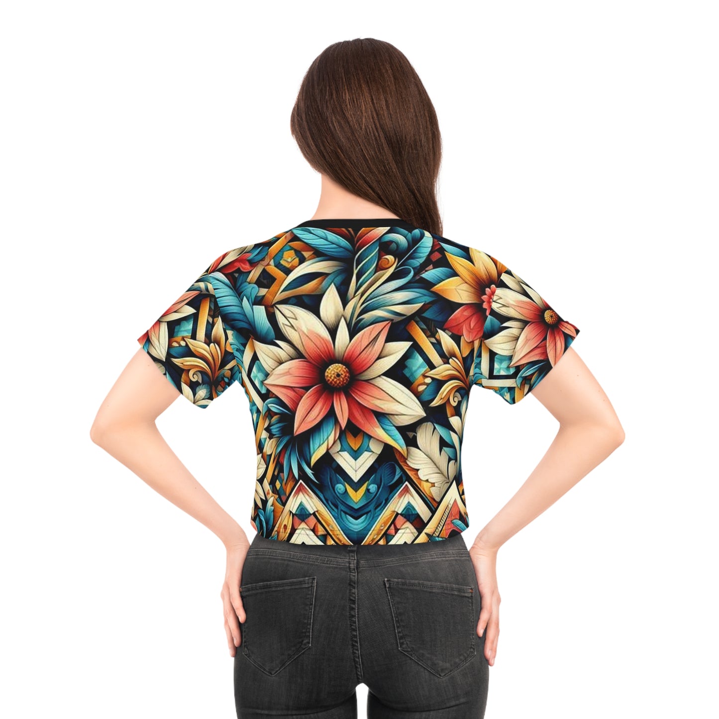 Juicy Clams Crop Top Tee (H164)