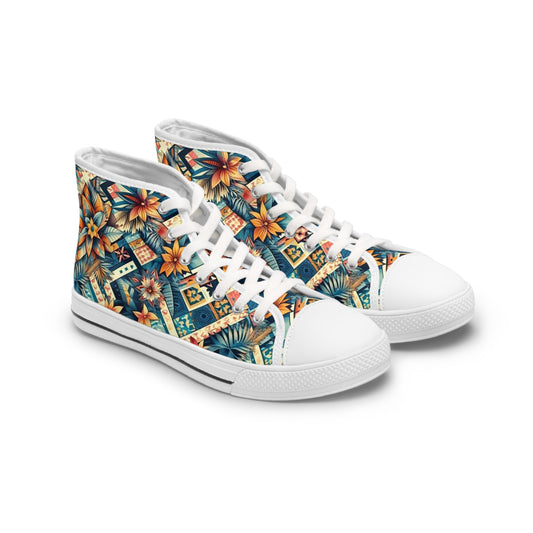 Juicy Clams Women's High Top Sneakers (1019)